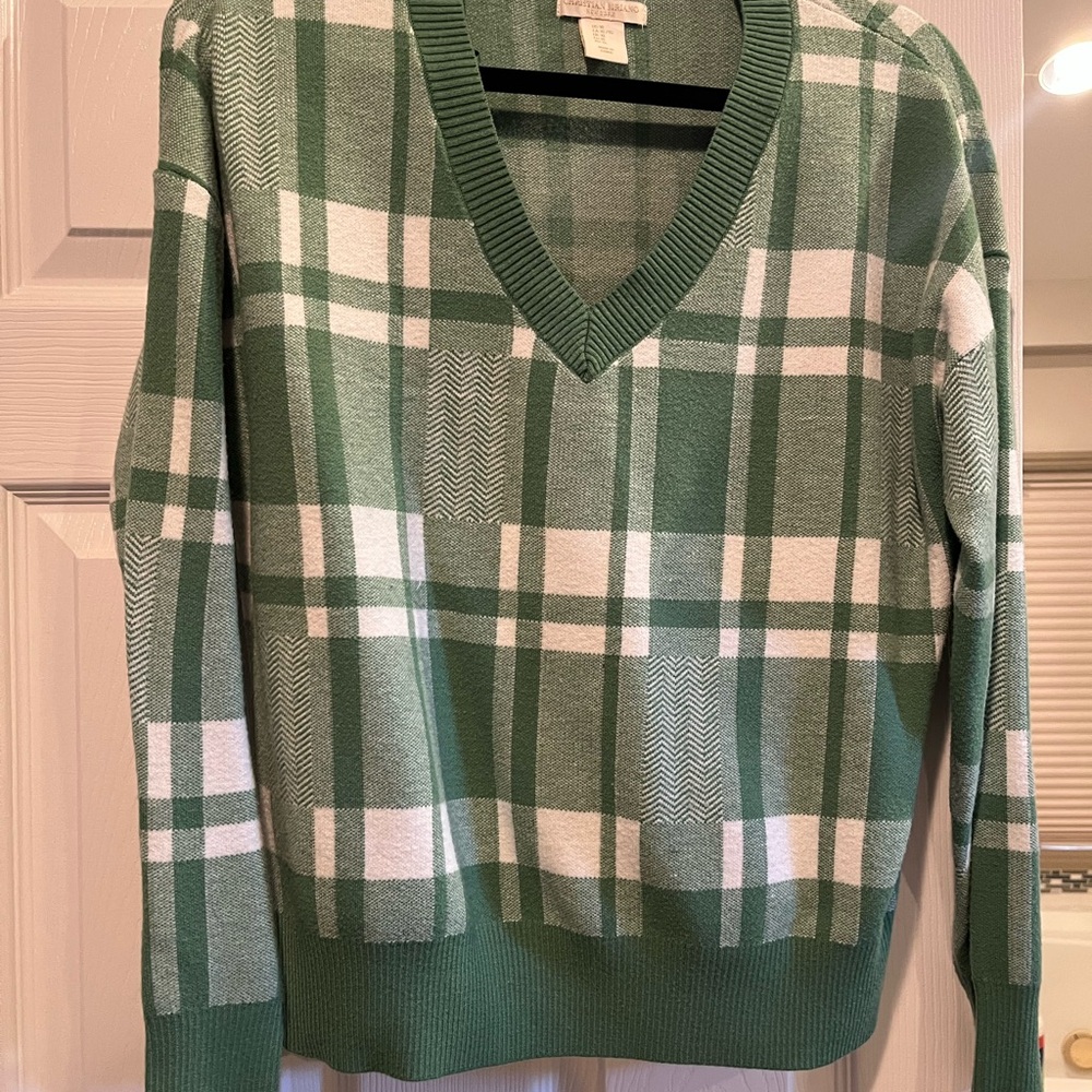 Christian Siriano Mint Green Sweater